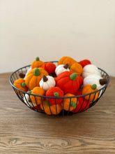 Load image into Gallery viewer, Felt Wool Decorative Pumpkins (18 pumpkins)