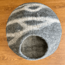 Load image into Gallery viewer, felted-wool-cat-cave